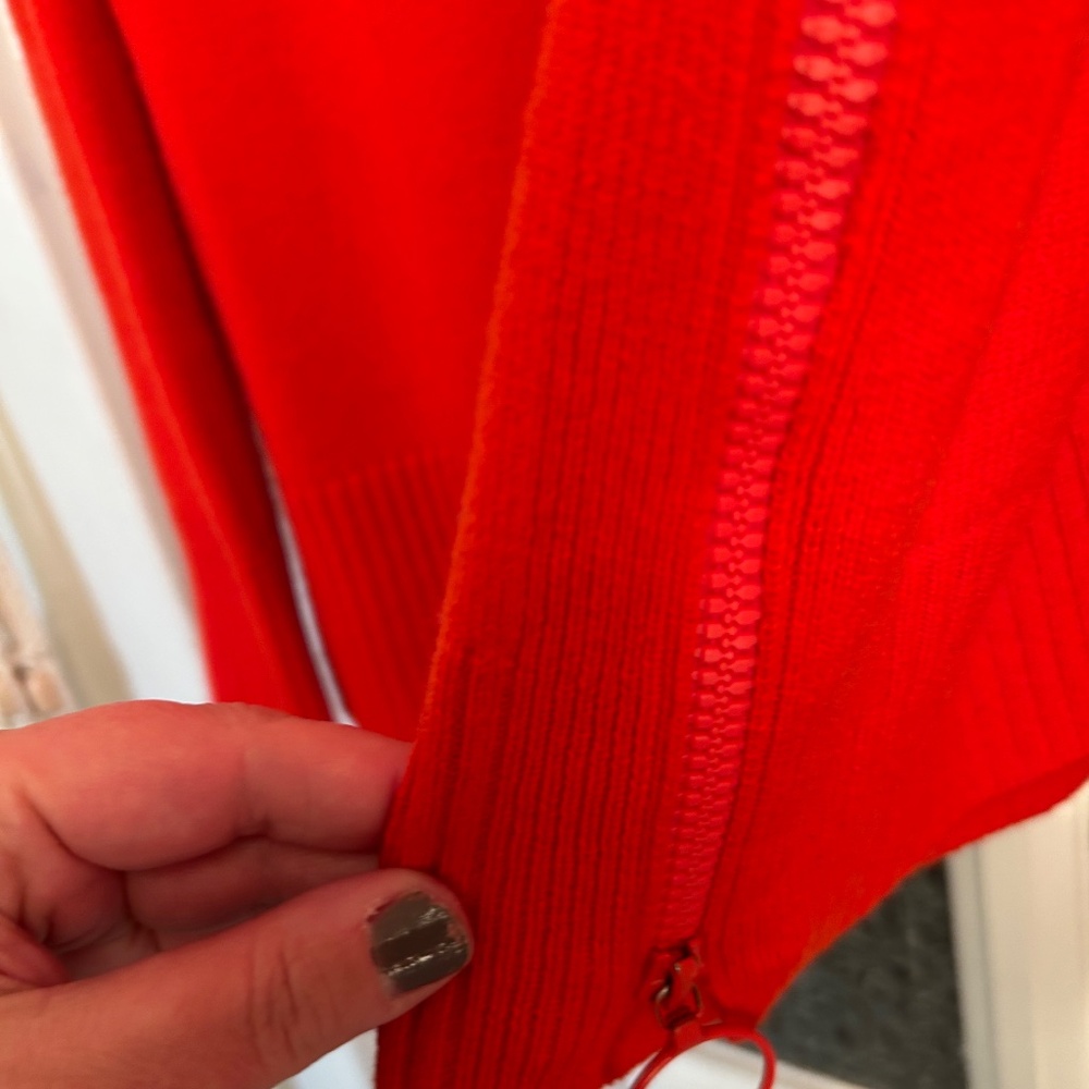 Akris Punto Wool Sweater Orange-red L - Picture 4 of 6